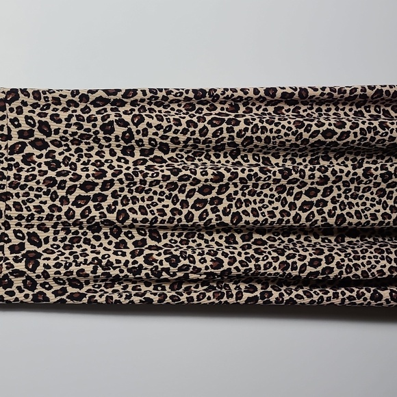 Jessica Simpson Leopard Midi Short Sleeve Dress Size Small NWT - Picture 6 of 12